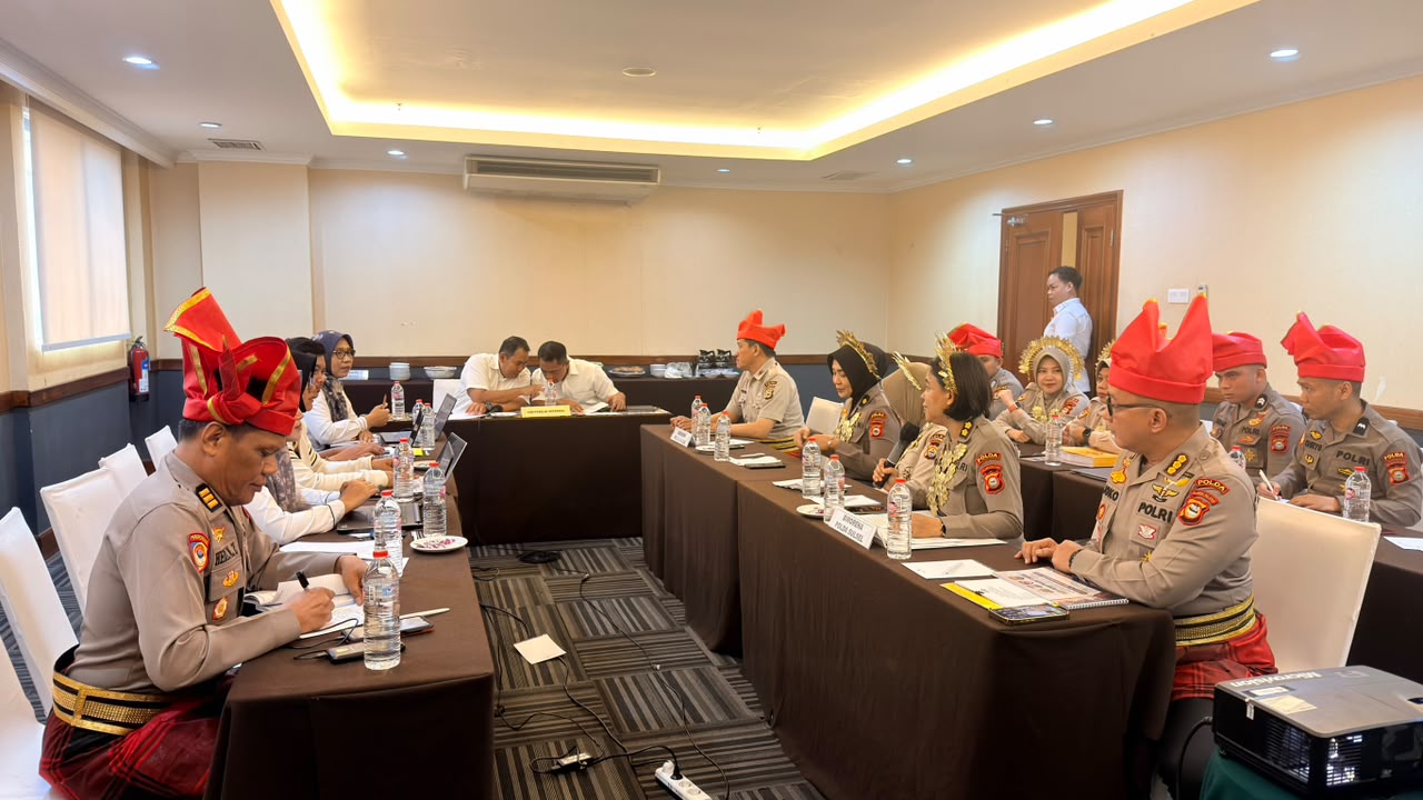 Desk Evaluasi Pembangunan Zona Integritas Rorena Polda Sulsel Menuju WBK Berjalan Lancar