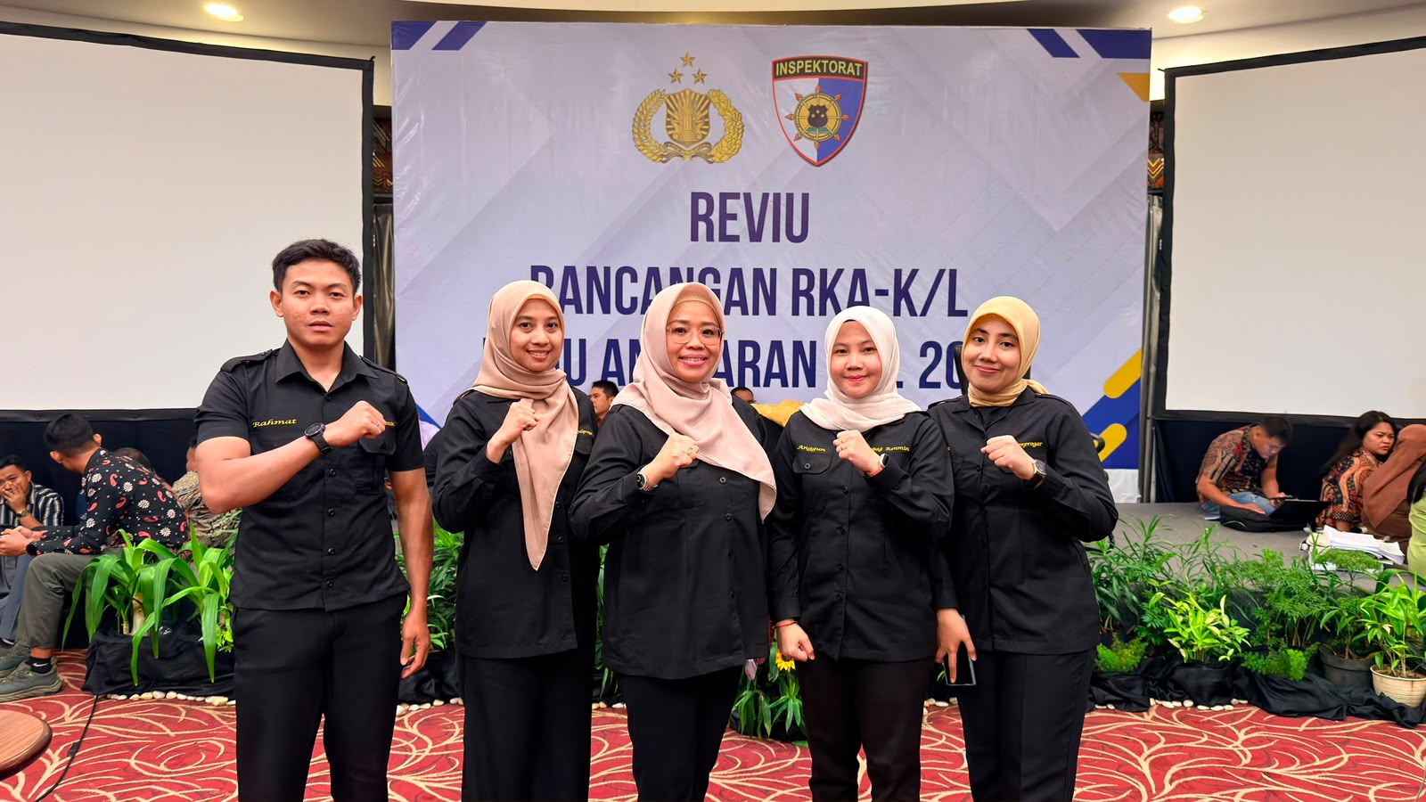 Birorena Polda Sulsel Ikuti Kegiatan Reviu Rancangan RKA-K/L Pagu Anggaran T.A. 2027 di Jakarta
