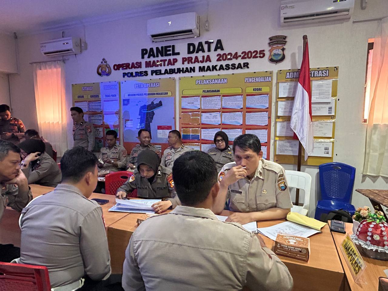 Bag Renprogar Birorena Polda Sulsel Melaksanakan Sosialisasi Rencana Penarikan Dana (RPD) Satker Jajaran Polda SulSel T.A. 2025.