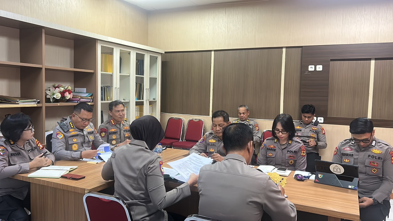 Birorena Polda Sulsel Laksanakan Rasionalisasi dan Reviu Pengajuan Dukungan Anggaran Ditpolairud TA 2026