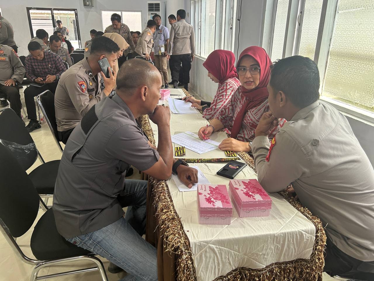 Sosialisasi Rencana Penarikan Dana (RPD) Satker Jajaran Polda SulSel T.A. 2025 di Polres Enrekang